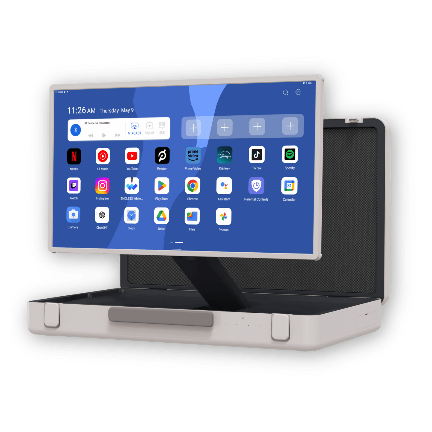 CYCLONE Express - Portable 27" FHD Touch Monitor with Android OS