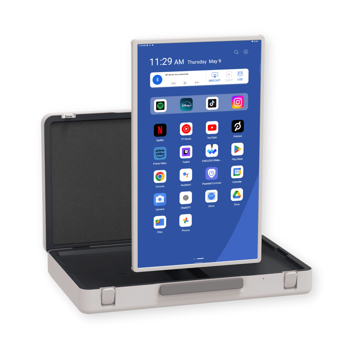 CYCLONE Express - Portable 27" FHD Touch Monitor with Android OS