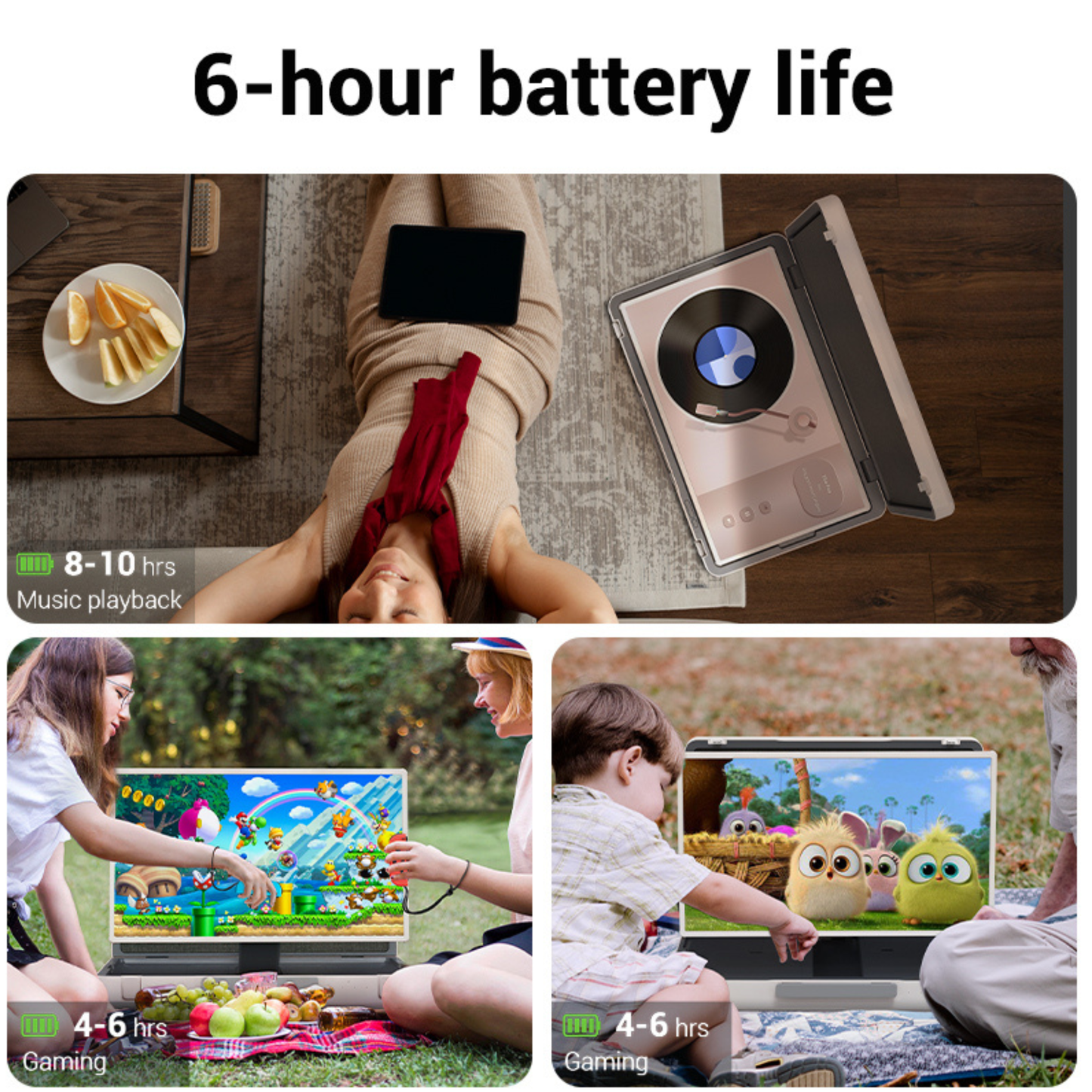 CYCLONE Express Screen 27 - Portable 27" FHD Touch Monitor with Android OS