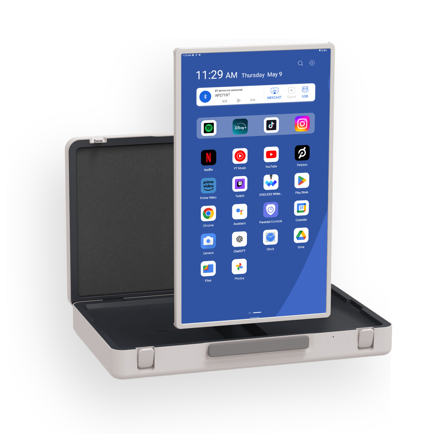 CYCLONE Express Screen 27 - Portable 27" FHD Touch Monitor with Android OS